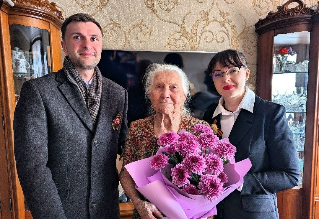 Ветеранов Великой Отечественной войны поздравили с Днем Победы